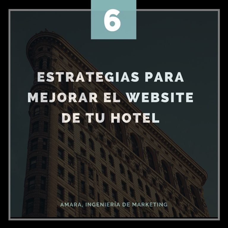 6 estrategias a seguir para modernizar la web de mi hotel
