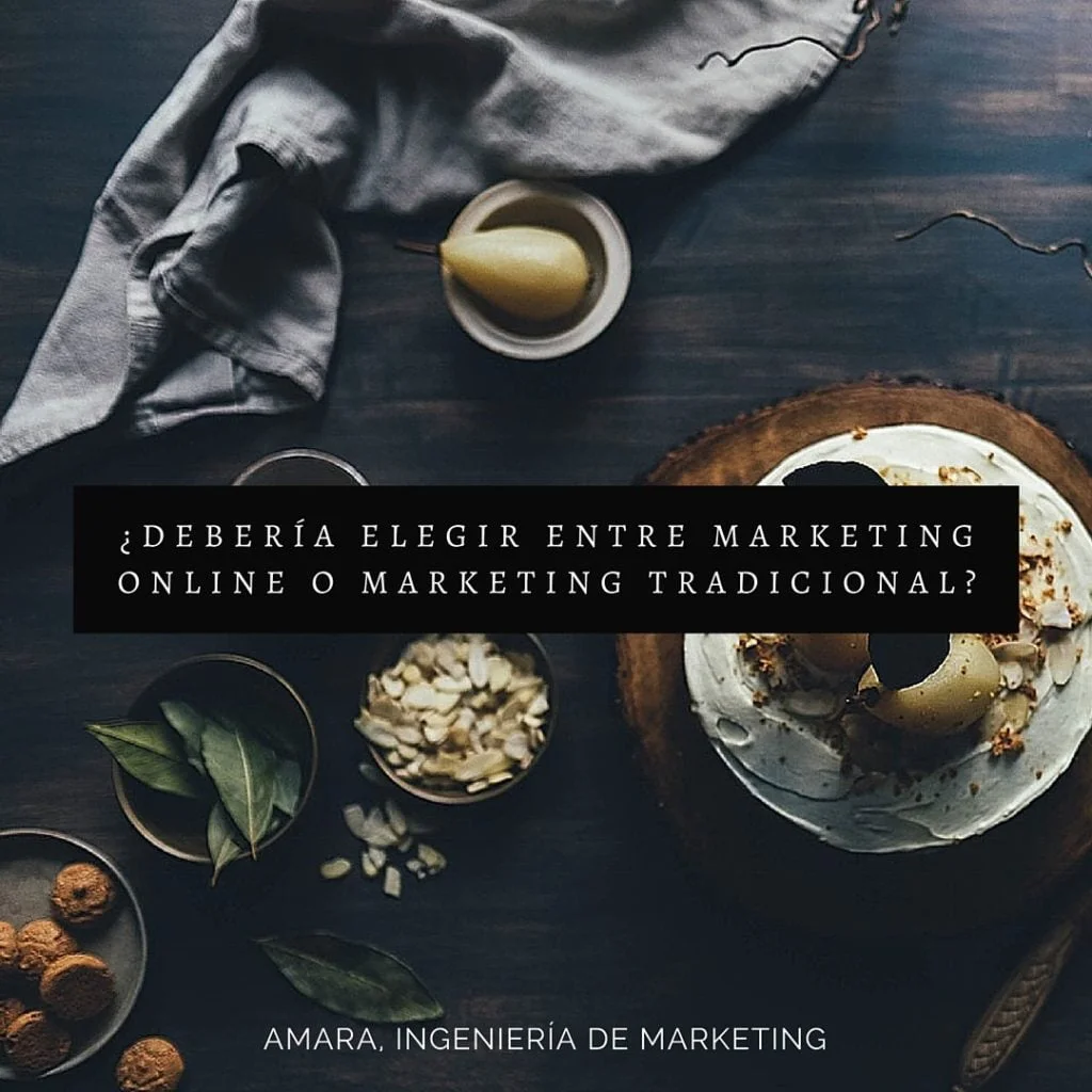 ¿Debería elegir entre marketing online o marketing tradicional?