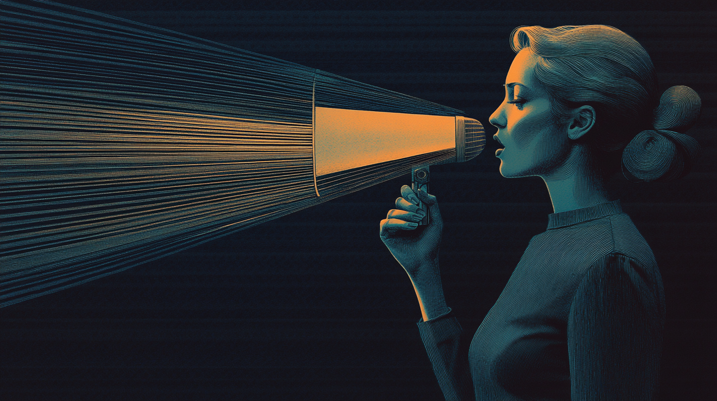 Mujer copy de profesión